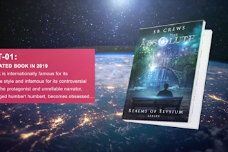 make your e book or 3d book promo video