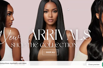 hair extension shopify store website hair wix store website hair extension store