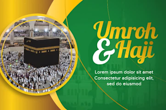 creat islamic video explainer for hajj and umrah