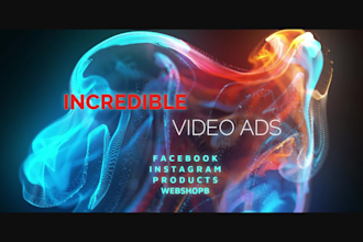 create 2 facebook or instagram video ads in 24 h