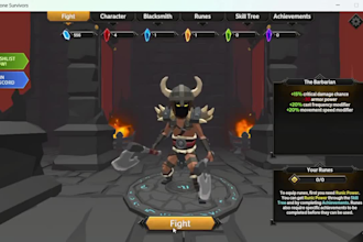 reskin game ui ux 2d game level design unity map environment character animation