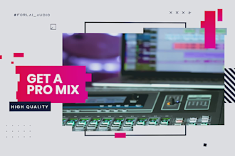 elevate your sound with pro mixing and mastering services