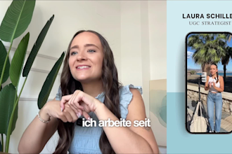 create high converting german ugc video ads