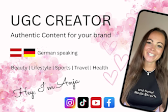 create authentic travel ugc videos in german for your brand