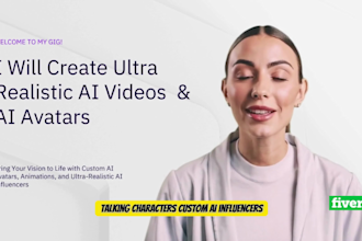 create ultra realistic ai videos, talking characters, and custom ai influencers