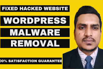 do wordpress malware removal, clean malicious code with website security