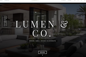 design and develop a high performance bespoke luxury website from scratch
