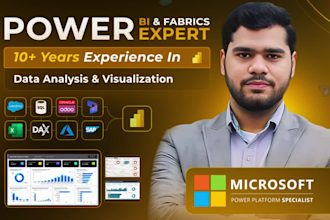 develop interactive power bi dashboards and reports