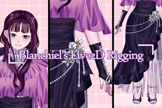 rig your vtuber model in live2d