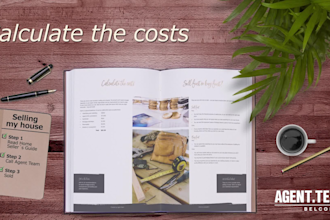 make an awesome video of your book flipping pages
