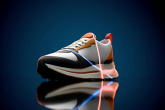 do 3d shoe animation, 3d shoe design, cgi, 3d footwear animation,3d modelling