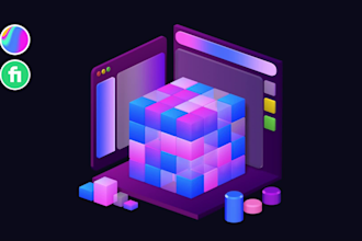 make web interactive 3d model in spline for webflow, framer, wix project
