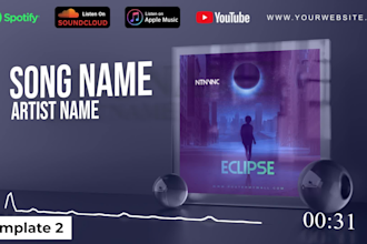 create awesome music visualizer or audio spectrum