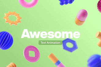 do modern text animation, motion graphics, and kinetic typography