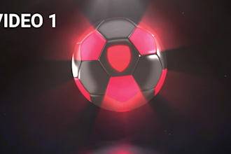 make football video soccer video animation intro within 12h
