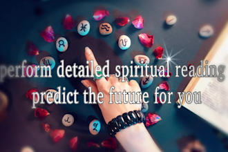 perform detailed spiritual reading and predict the future for you