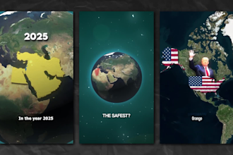 create engaging map animations for documentaries and shorts