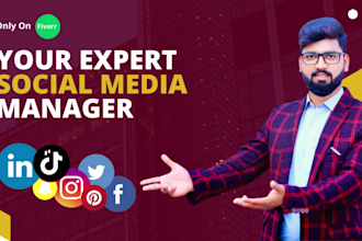 be your professional social media marketing manager
