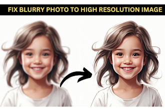 fix your blurry image to make it sharp within 24 hours
