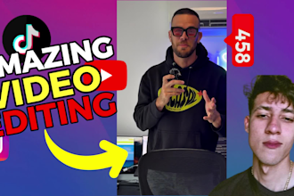 professional video editing for ads, events, reels, corporate