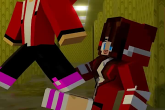 3d minecraft video for short, music, gameplay, game video animation