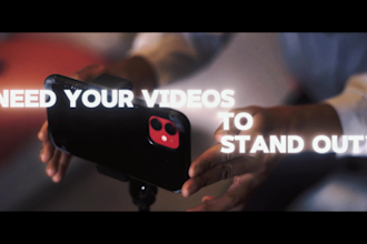 edit video professionally for youtube, tiktok video edit