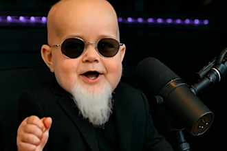 do realistic ai video, ai taking baby, fighting video using hedra veo 3 runway