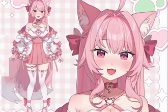 design and rig live2d vtuber model live 2d vtuber avatar anime 2d vtuber model
