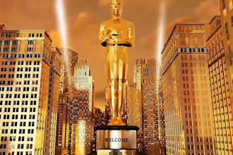 make oscar award logo opener video