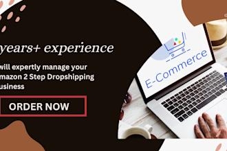 be your virtual assistant VA for amazon walmart ecom two step dropshipping