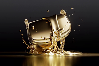 do 3d bag animation, 3d bag design, 3d fashion animation, 3d product animation