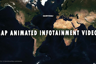 create map animated youtube videos