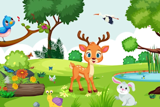 create impressive 2d animations for kids
