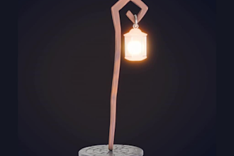 create 3d game assets, props and objects