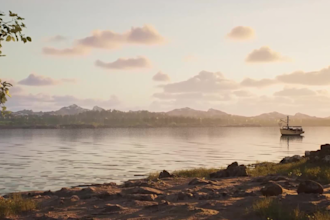 create 3d scifi, fantasy realistic environment, in unreal engine