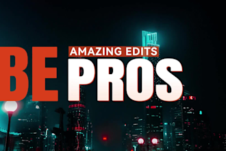 create professional custom kinetic typography animated video