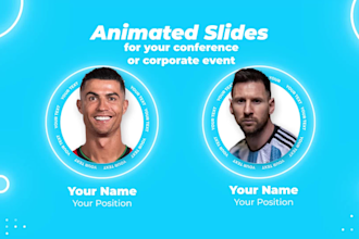create an animated video presentation for your conference or corporate event