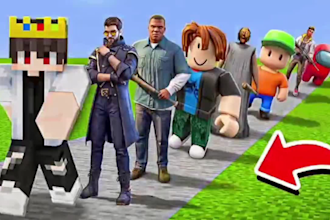 design attractive clickbait youtube thumbnails