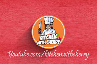 make cooking youtube channel intro and outro video 4k uhd