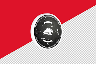 create 3d cryptocurrency coin crypto nft blockchain bitcoin logo spin animation