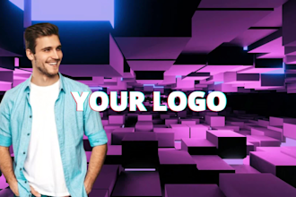 animate your picture in a dj visuals vj loop logo animation