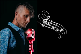 be the male singer on your song