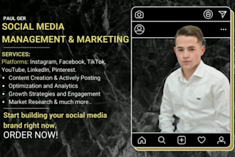 be your social media manager
