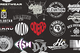 streetwear logo design for clothing brand