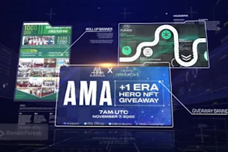 design a crypto related banner or nft