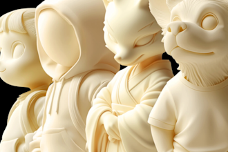sculpt 3d model character dnd, action figure, toys for 3d printing and rendering