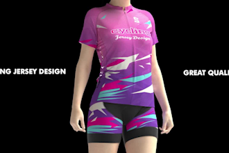 design cycling jersey and bib short for your team