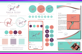 design signature logo and branding kit