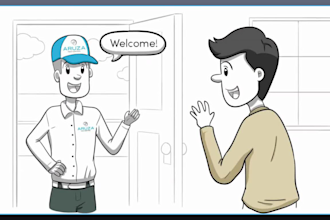 create custom whiteboard animation explainer video or doodle animation video
