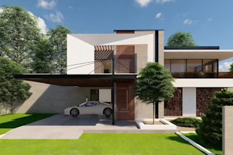 do exterior, interior design, sketchup 3d model and rendering